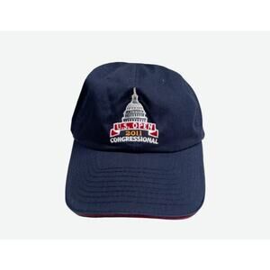 Congressional US Open 2011 USGA Member PGA Masters Golf Strap Back Hat Cap